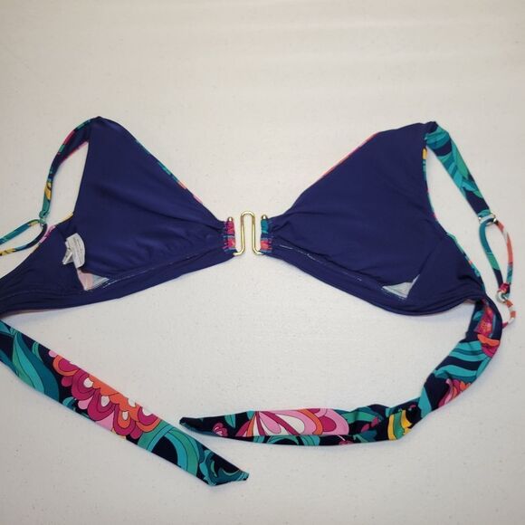 Trina TurkWomen's India Garden Printed Hardware Bikini Top and Bottonms - Picture 9 of 13